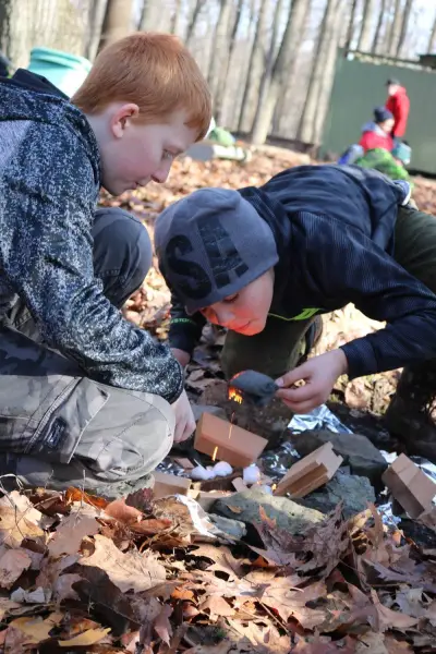 Practicing outdoor skills